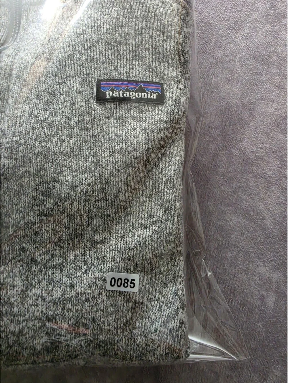 Patagonia Better Sweater 1/4 Zip Fleece Pullover Women's Medium Gray Cozy Jacket